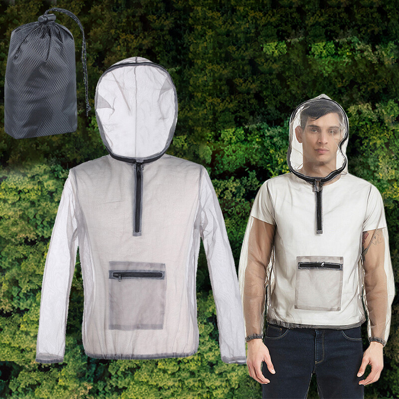 Vanjski kaput protiv komaraca Mrežasta jakna za zaštitu od pčelinjih insekata i komaraca Kaput Kaput za ribolov i lov na otvorenom Zaštitni kaput