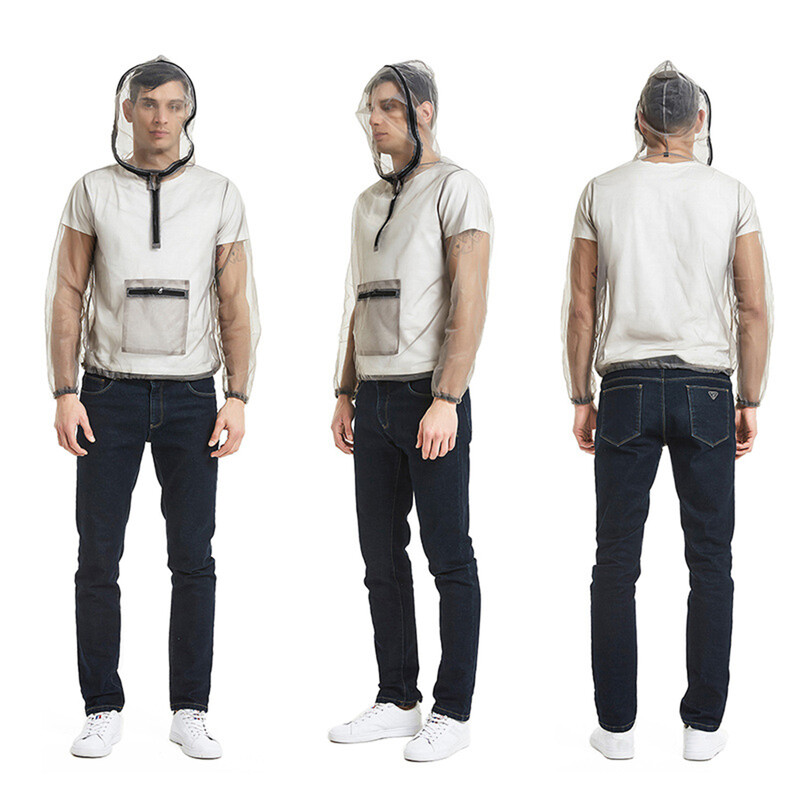 Vanjski kaput protiv komaraca Mrežasta jakna za zaštitu od pčelinjih insekata i komaraca Kaput Kaput za ribolov i lov na otvorenom Zaštitni kaput