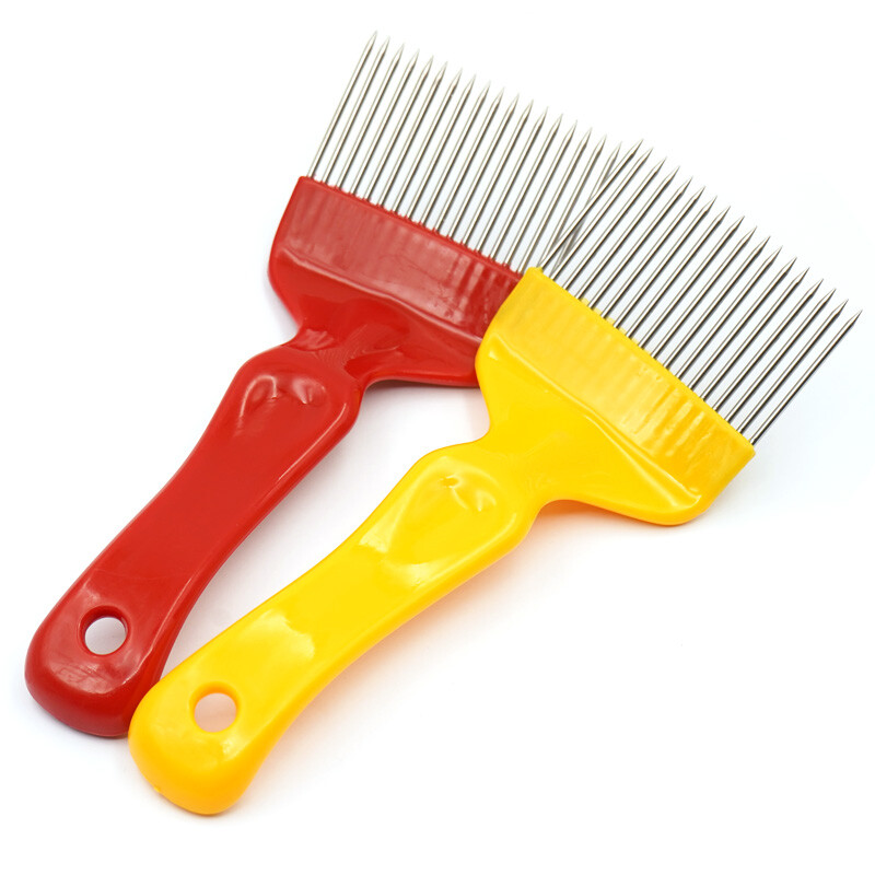 Ravne igle s 21 iglom Vilice za skidanje čepa za pčelinji med Uklanjanje nečistoća iz košnica Pčelarski pribor Češalj za grebanje Vilica Alati