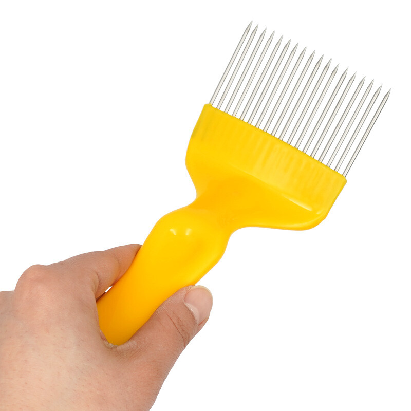 Ravne igle s 21 iglom Vilice za skidanje čepa za pčelinji med Uklanjanje nečistoća iz košnica Pčelarski pribor Češalj za grebanje Vilica Alati