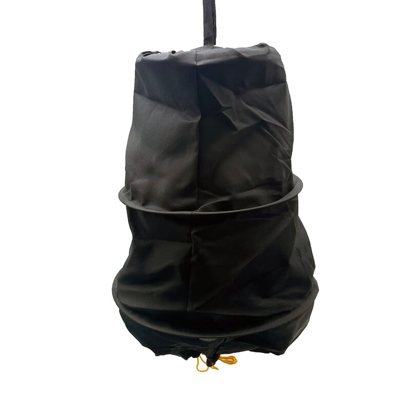 1 KOM Crna platnena zamka za pčele, sakupljač rojeva, mamac, kavez, hvatač, mamac za hvatanje, privlači pčelare izvana s džepom za pčelinji vosak