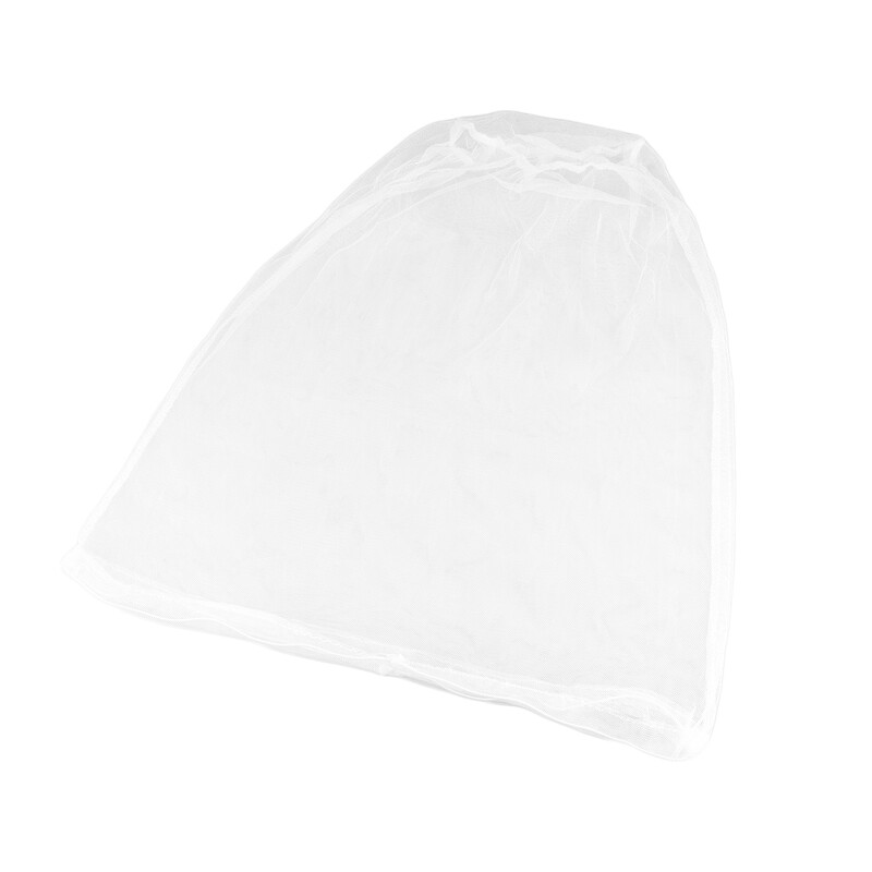 Moskītu tīkls gultas tīklveida cepurei kukaiņu cepurei āra galvas sejas aizsargs, balts ceļojums