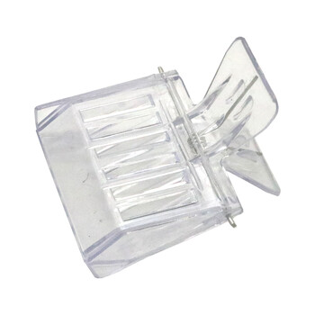 8 τμχ Queen Bee Cages Bee Catcher Clear Plastic Clip Κλουβί μελισσοκομικός εξοπλισμός Εργαλείο μελισσοκομίας Εξοπλισμός δωμάτιο απομόνωσης