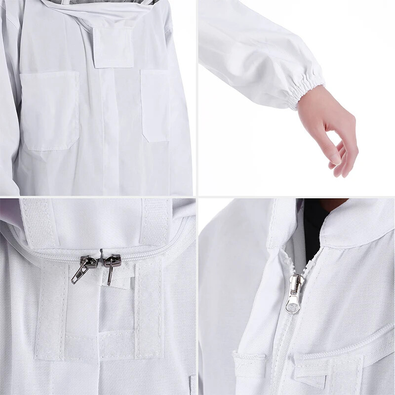 Pčelarska odjeća za cijelo tijelo Profesionalna pčelarska zaštita za pčele Pčelarsko odijelo Zaštitna veo šešir Haljina Oprema za cijelo tijelo