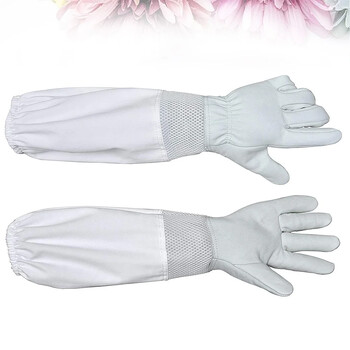 Ръкавици за работа Beekeeper Goat Skin Guard Long Beekeeping Protective Guantes