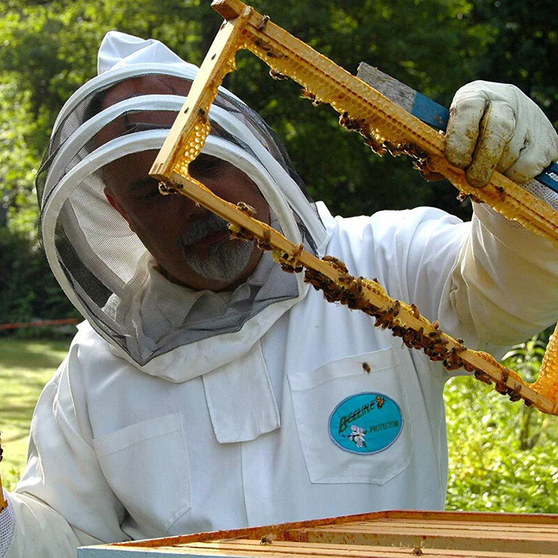 Rukavice za rad Beekeeper Goat Skin Guard Long Beekeeping Protective Guantes