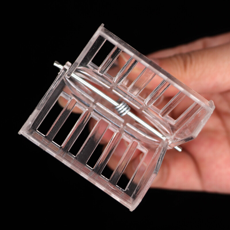 Kavezi za pčelarske matice Hvatač pčela Prozirna plastična kopča Oprema za kaveze Alat Oprema pčelara Izolacijska soba 5 kom.