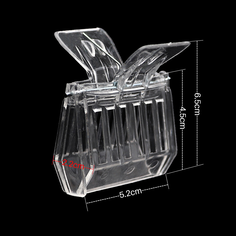 Kavezi za pčelarske matice Hvatač pčela Prozirna plastična kopča Oprema za kaveze Alat Oprema pčelara Izolacijska soba 5 kom.