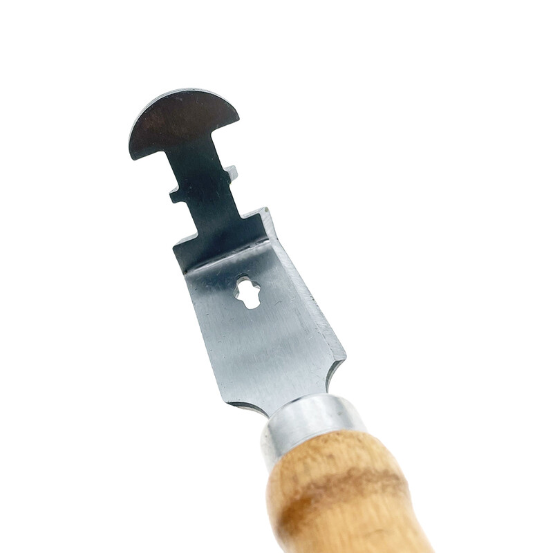 1 KOM Pčelarski čistač Pomoćnik Drvena ručka Kutija s okvirom košnice Lopata Izvadite voštane ostatke Otporan na hrđu i koroziju Pčelinji alat