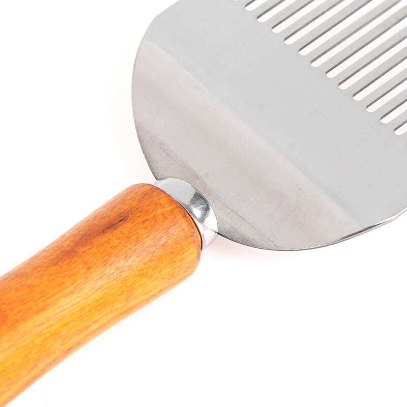 17*7cm Pčelarski rezač meda Češalj s drvenom drškom Igla za med Igla za med Nož Rez Vilice za skidanje zatvarača 17 Root BEE Vilica Izdržljiva 1KOM