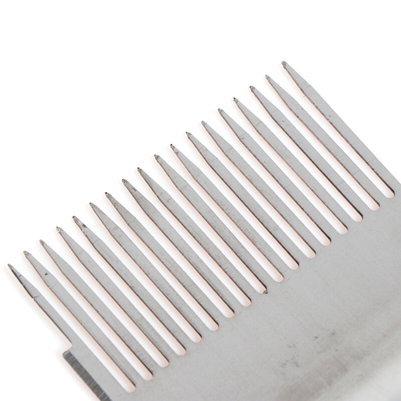 17*7cm Pčelarski rezač meda Češalj s drvenom drškom Igla za med Igla za med Nož Rez Vilice za skidanje zatvarača 17 Root BEE Vilica Izdržljiva 1KOM