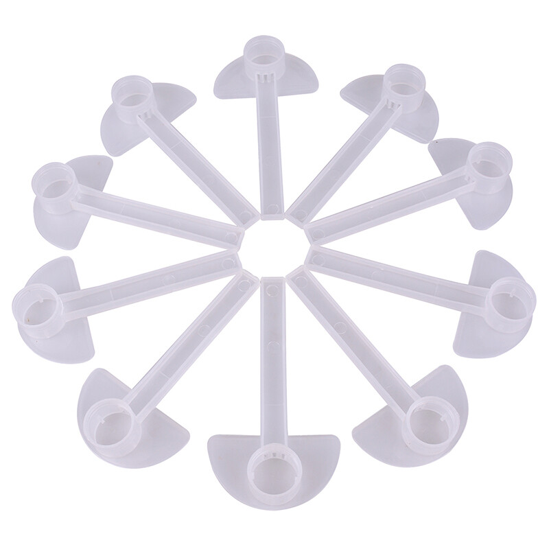 10 бр. Beekeeper Equip Garden Bee Feeder Beekeeping Entry Feeder Cap Feeder Вода Напитка Хранене Пчеларски кошер Инструмент