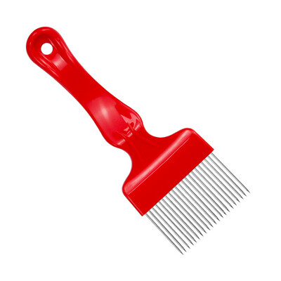 1 db Méhészeti lapát Mézes spatula Csúszásgátló 21 Tű alakú Vágott Mézkés Spur Tooth Méheszközök
