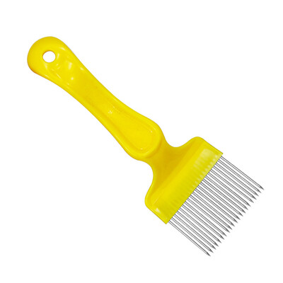 1 db Méhészeti lapát Mézes spatula Csúszásgátló 21 Tű alakú Vágott Mézkés Spur Tooth Méheszközök
