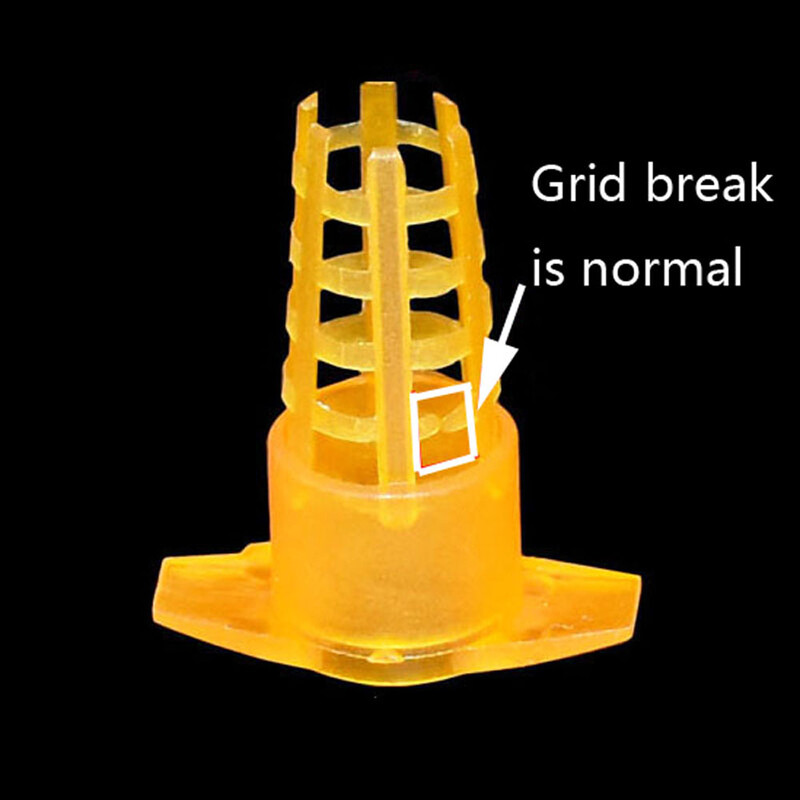 20 бр. Пластмасова клетка за пчелна кралица Защитно покритие Клетъчни клетки Протектор Пчелни инструменти Пчеларско оборудване