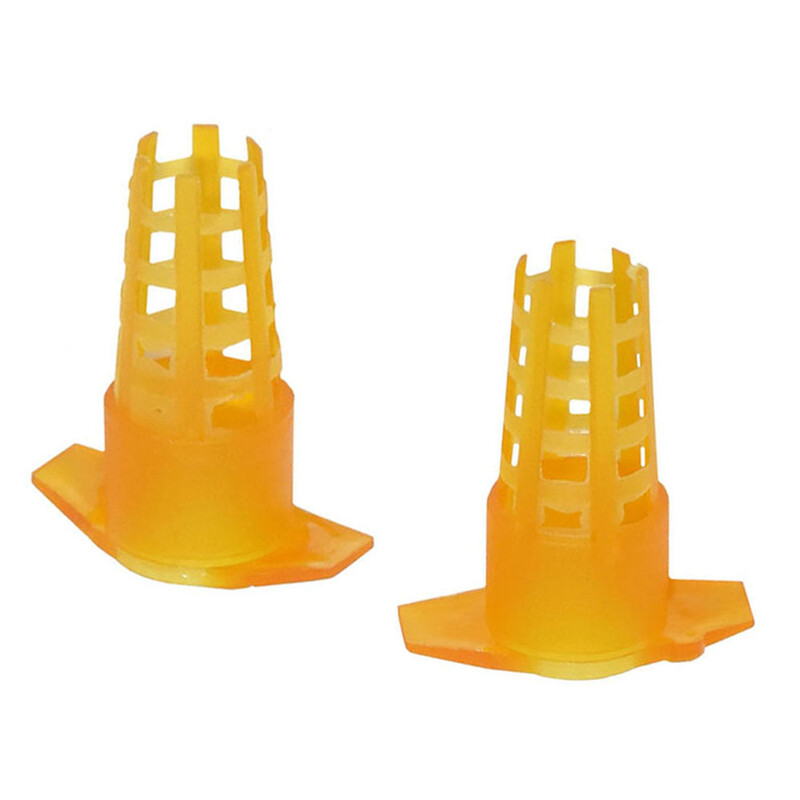 20 бр. Пластмасова клетка за пчелна кралица Защитно покритие Клетъчни клетки Протектор Пчелни инструменти Пчеларско оборудване