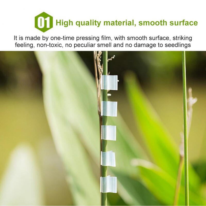 Щипка за присаждане на растения Пластмасов инструмент за градинарство за краставица, патладжан, диня, кръгла уста, плоска уста, скоба против падане, лента за растения