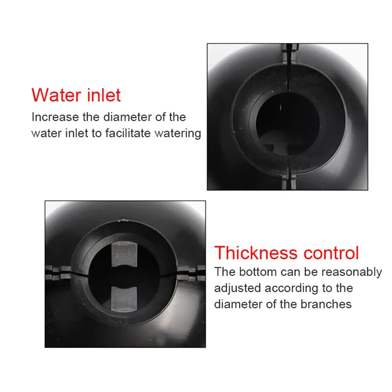 5 vnt (5 cm) Augalų šaknų kamuoliukas Skiepijimas Įsišaknijęs auginimo dėžė Veisimo dėklas Augalų šaknų auginimo dėžutė sodui 5/8 cm skersmens.