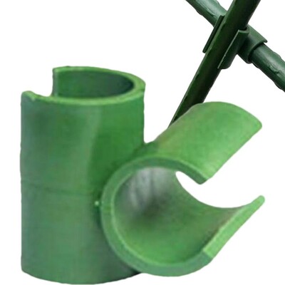 Reguliuojamas augalų grotelių jungties segtukas Reguliuojamas tvirtinimo spaustukas Sodo grotelės Lengvai montuojamas augalų kuoliukų jungtis pomidorams