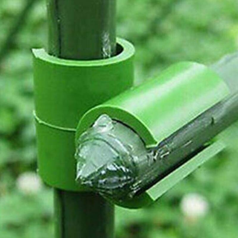 Reguliuojamas augalų grotelių jungties segtukas Reguliuojamas tvirtinimo spaustukas Sodo grotelės Lengvai montuojamas augalų kuoliukų jungtis pomidorams