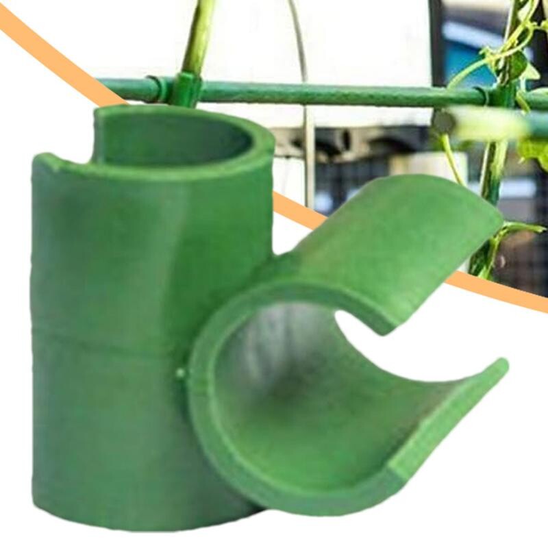 Reguliuojamas augalų grotelių jungties segtukas Reguliuojamas tvirtinimo spaustukas Sodo grotelės Lengvai montuojamas augalų kuoliukų jungtis pomidorams