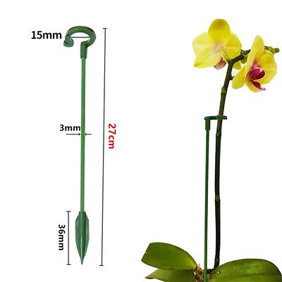5/10 DB Növénytámogatás Fix karók Kerti pozsgások Egy szárú virág Phalaenopsis Orchidea Dedikált támasztó karók Újrafelhasználható