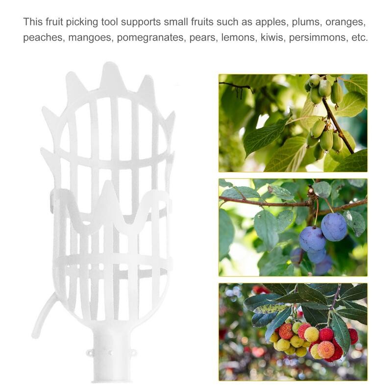 Градинска кошница Глава за събиране на плодове Инструмент за събиране на плодове Цветен инструмент за грабване на плодове Берач на боровинки Лъжица за ябълка, нар, портокал