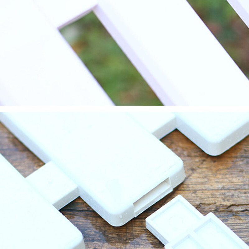 Baltas apvadas Sodo tvoros dekoratyvinės žolės vejos gėlių lovos augalų kraštinės vidaus ir lauko viloms