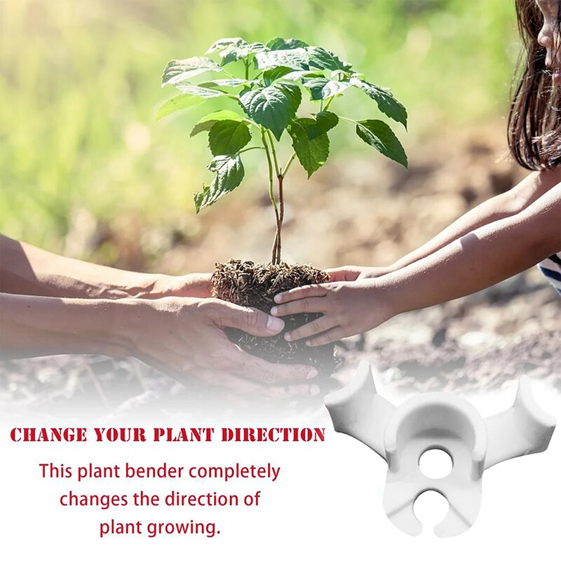 10 бр. Пластмасови растителни лози Извиващи се оформители Усукани дървесни клони Щипки за отглеждане Огъвачи Оформяне на бонсай Извит лакът Градински инструменти