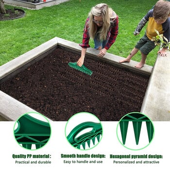 1 τεμ. Seder Planter Tool Soil Digger Planter Manual Sower Flowerpot Gardening Tool Seed Sowing Dispenser For Garden tool