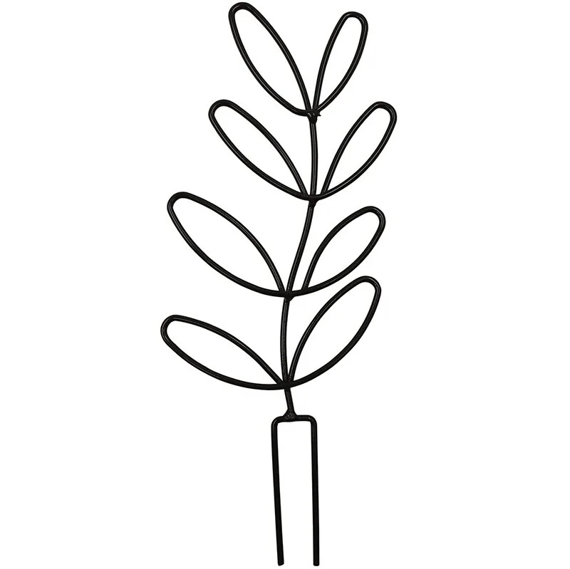 Външна стойка в саксия, катереща се стойка за растения, стойка за аранжиране на цветя, поддържана от листа, катереща се лозова градина, 1бр.