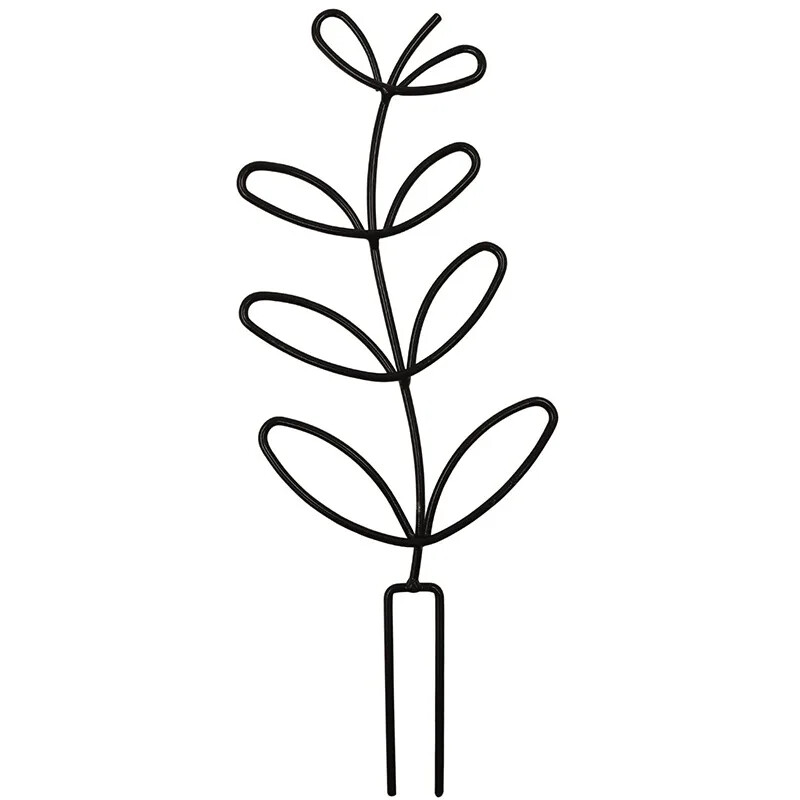 Външна стойка в саксия, катереща се стойка за растения, стойка за аранжиране на цветя, поддържана от листа, катереща се лозова градина, 1бр.