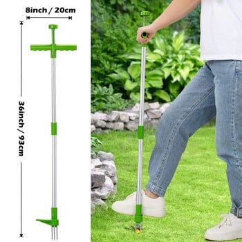 Long Handle Weed Remover Durable Garden Lawn Weeder Outdoor Yard Grass Root Puller Εργαλεία Στοιχεία φύτευσης κήπου