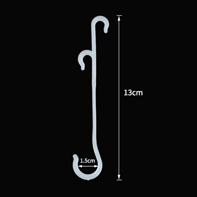 10 vnt Pomidorų atraminiai kabliukai J formos atraminiai spaustukai neleidžia lūžti arba nukristi pomidorų šakoms.