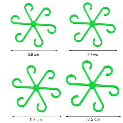 4 vnt. daugkartinio naudojimo augalo stiebo sulankstomas rėmas sodo įrankiai be stiebo grotelių Augalo stiebo atramos atraminės šakos Stiebo organizatorius
