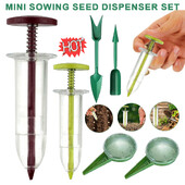 Mini Sowing Seed Dispenser Syringe Seeder Set Manual Sower Seed Spreader Handheld Seed Planter Εργαλείο κηπουρικής γλάστρας