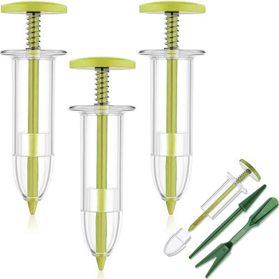Mini Sowing Seed Dispenser Syringe Seeder Set Manual Sower Seed Spreader Handheld Seed Planter Εργαλείο κηπουρικής γλάστρας