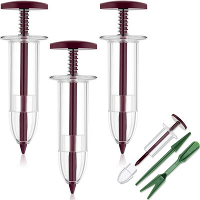 Mini Sowing Seed Dispenser Syringe Seeder Set Manual Sower Seed Spreader Handheld Seed Planter Εργαλείο κηπουρικής γλάστρας