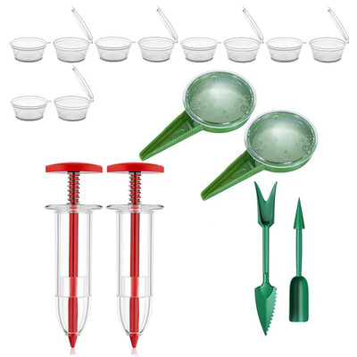 Mini Sowing Seed Dispenser Syringe Seeder Set Manual Sower Seed Spreader Handheld Seed Planter Εργαλείο κηπουρικής γλάστρας