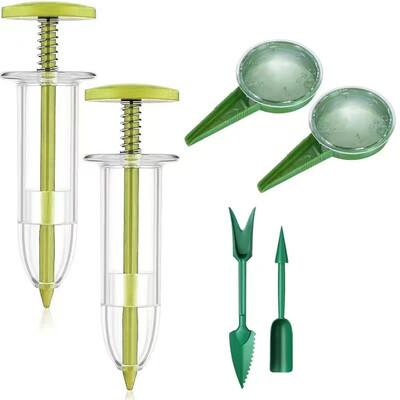 Mini Sowing Seed Dispenser Syringe Seeder Set Manual Sower Seed Spreader Handheld Seed Planter Εργαλείο κηπουρικής γλάστρας