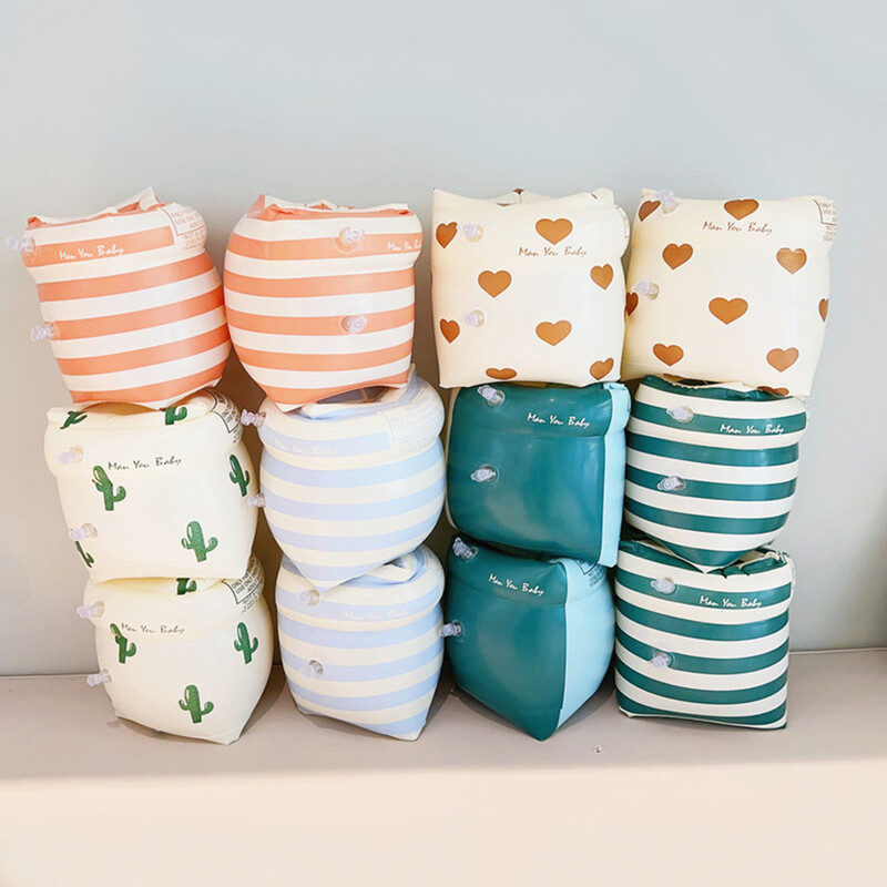 Плувка за ръце Възрастни деца Плуване Надуваеми пръстени за ръце Плаващи ръкави Плуване за деца Обучение по безопасност Плаващ пръстен 암튜브 완장