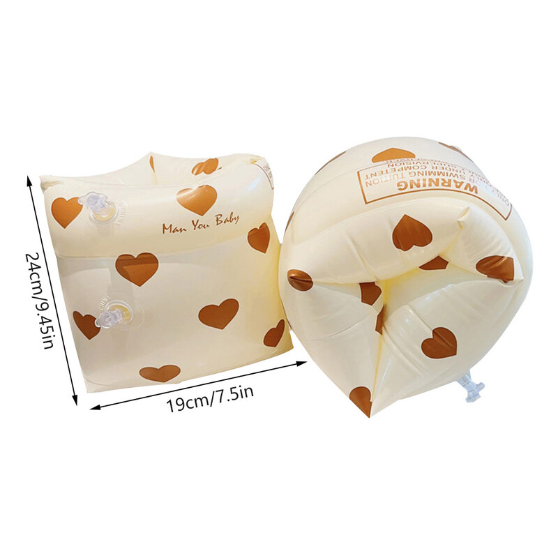 Плувка за ръце Възрастни деца Плуване Надуваеми пръстени за ръце Плаващи ръкави Плуване за деца Обучение по безопасност Плаващ пръстен 암튜브 완장