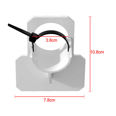 Plaukimo baseino vamzdžių laikiklis Vandens žarnos atraminis laikiklis, tinkamas žarnoms, kurių skersmuo yra 30–37 mm, laikiklio priedai