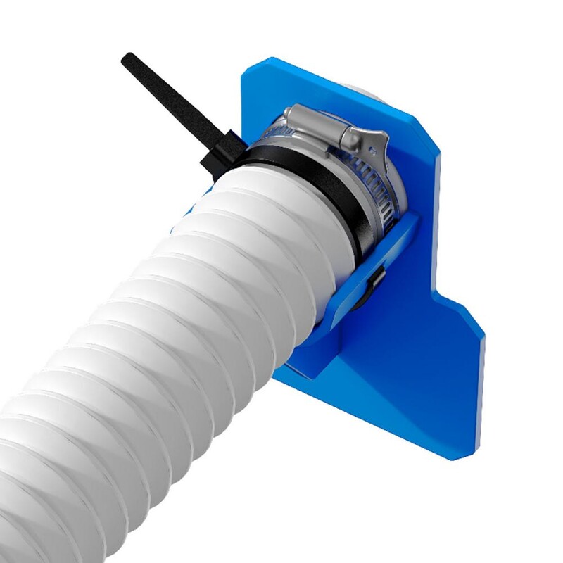 Plaukimo baseino vamzdžių laikiklis Vandens žarnos atraminis laikiklis, tinkamas žarnoms, kurių skersmuo yra 30–37 mm, laikiklio priedai