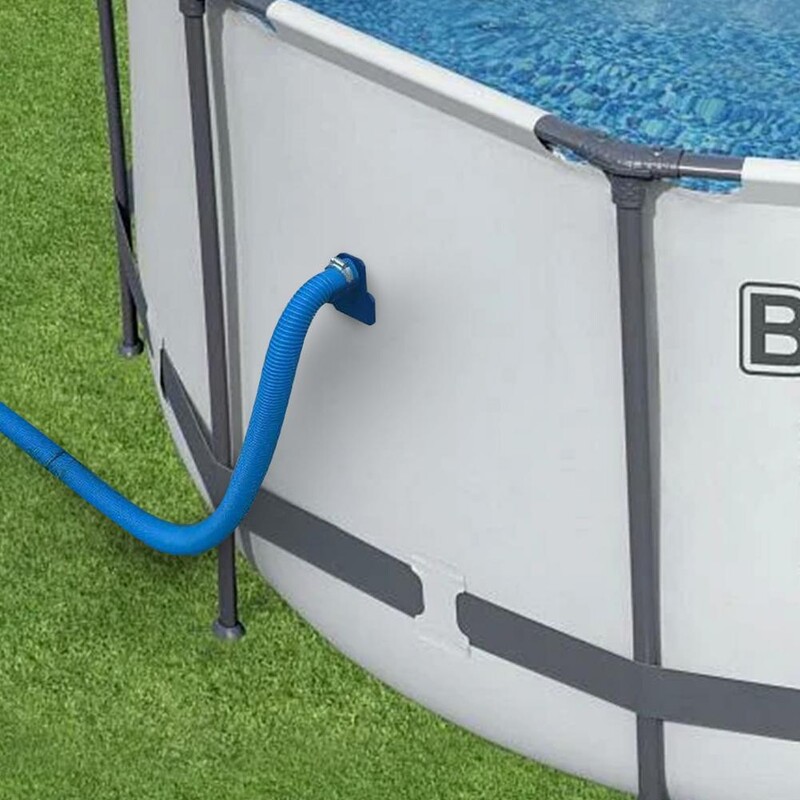 Plaukimo baseino vamzdžių laikiklis Vandens žarnos atraminis laikiklis, tinkamas žarnoms, kurių skersmuo yra 30–37 mm, laikiklio priedai