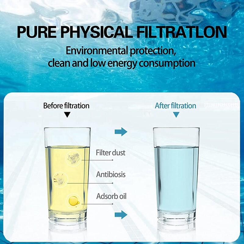 10 kom spužve od pjenastog filtra za dodatke za filtar za akvarij za bazen Intex tipa A za višekratnu upotrebu