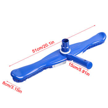 5/10/18/19 инча Почистване на четка за плувен басейн Външна/вътрешна сауна Басейн Четка за почистване на езерце Басейни Плочки за мръсотия Инструменти за миене