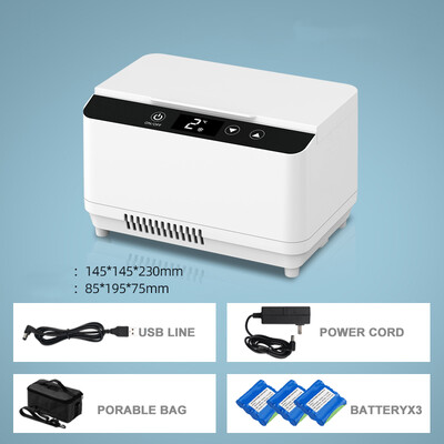 King Size Insulin Refrigerator Φορητό Θήκη Ταξιδιού Insulin Cooler Επαναφορτιζόμενη μπαταρία Μίνι Ψυγείο Μεγάλης χωρητικότητας