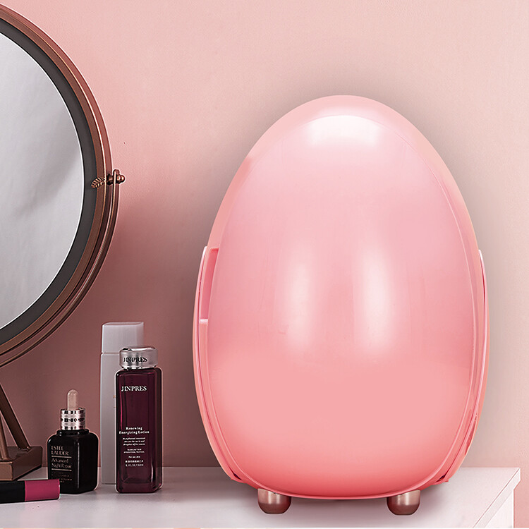 Hladnjak u obliku jajeta 12 V Hladnjak za njegu kože Hladnjak 12 V Uspravni hladnjak Minibar Hotel Europe Retro Mini hladnjak