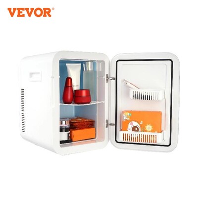 VEVOR 20L Mini Refrigerator Portable Freezer Cooler Ice Box Αποθήκευση Skincare Cosmetic Food Drink for Camping Home Car Use